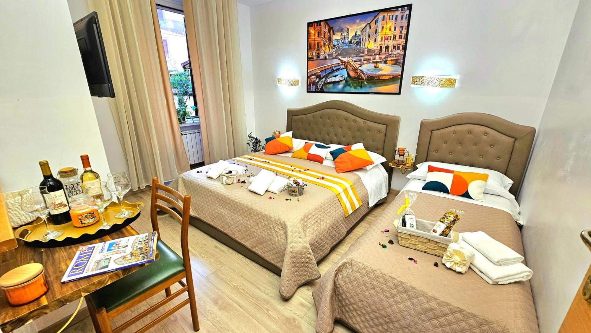 A Casa Simpatia Roma - Free Parking If You Book 4 Nights Bed & Breakfast ภายนอก รูปภาพ