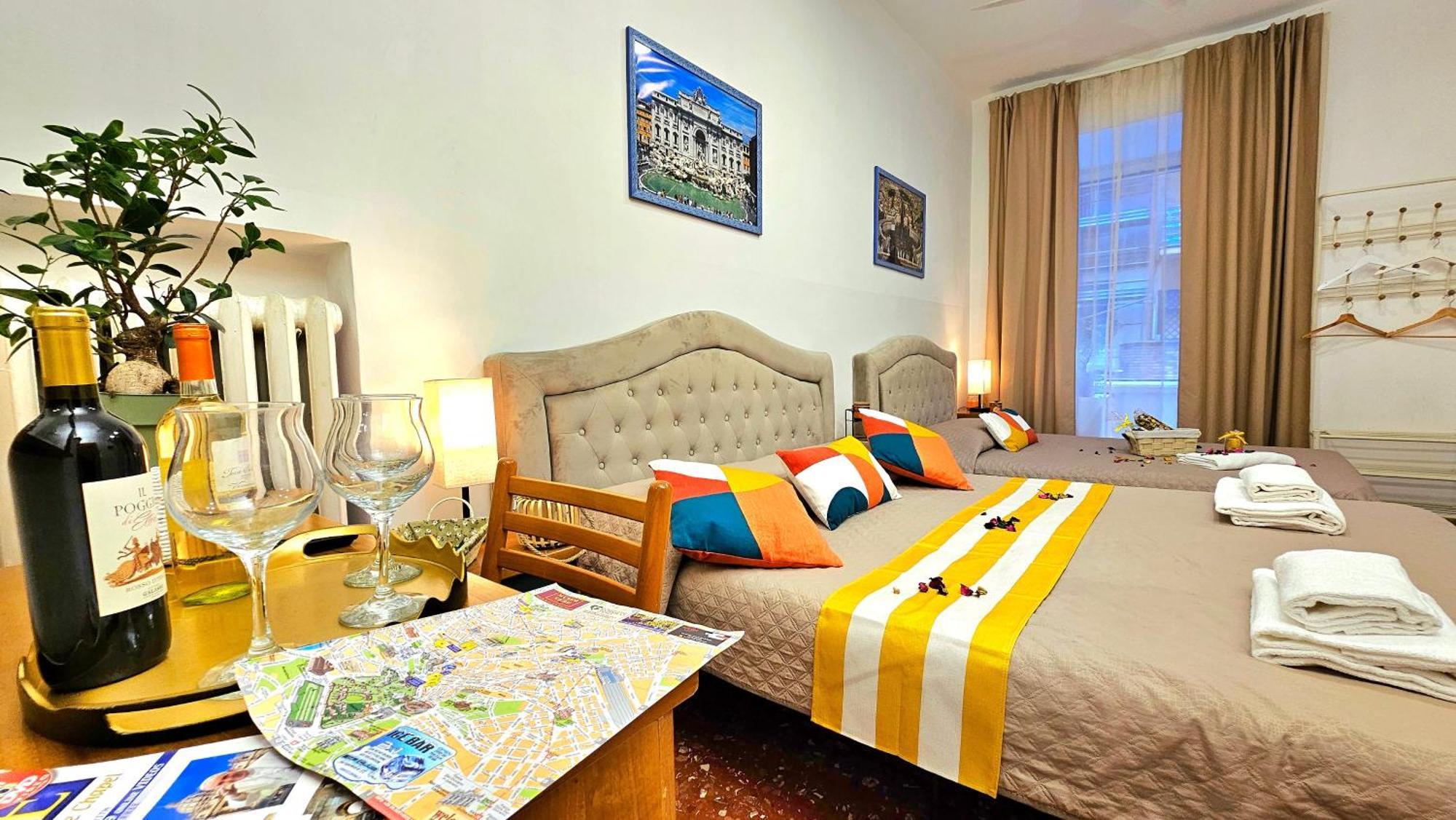 A Casa Simpatia Roma - Free Parking If You Book 4 Nights Bed & Breakfast ภายนอก รูปภาพ