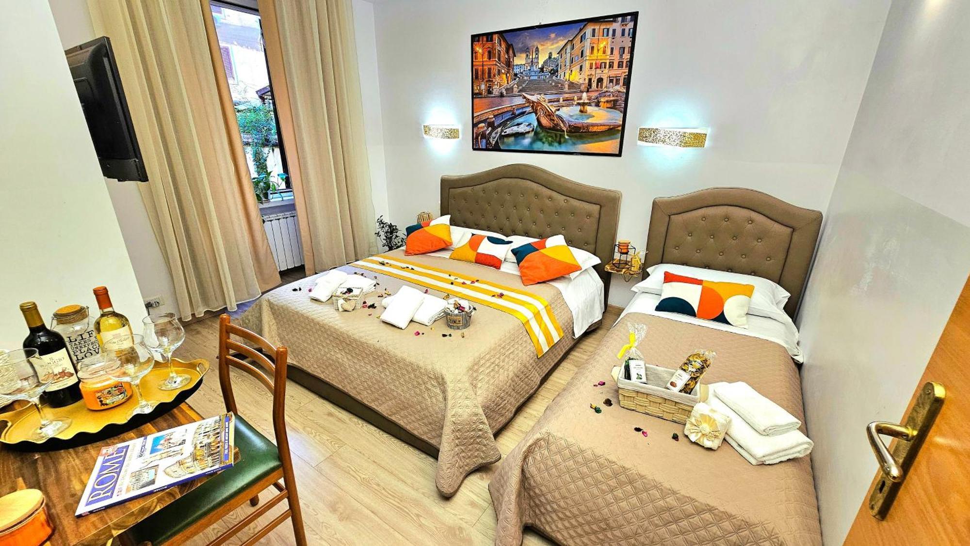 A Casa Simpatia Roma - Free Parking If You Book 4 Nights Bed & Breakfast ภายนอก รูปภาพ