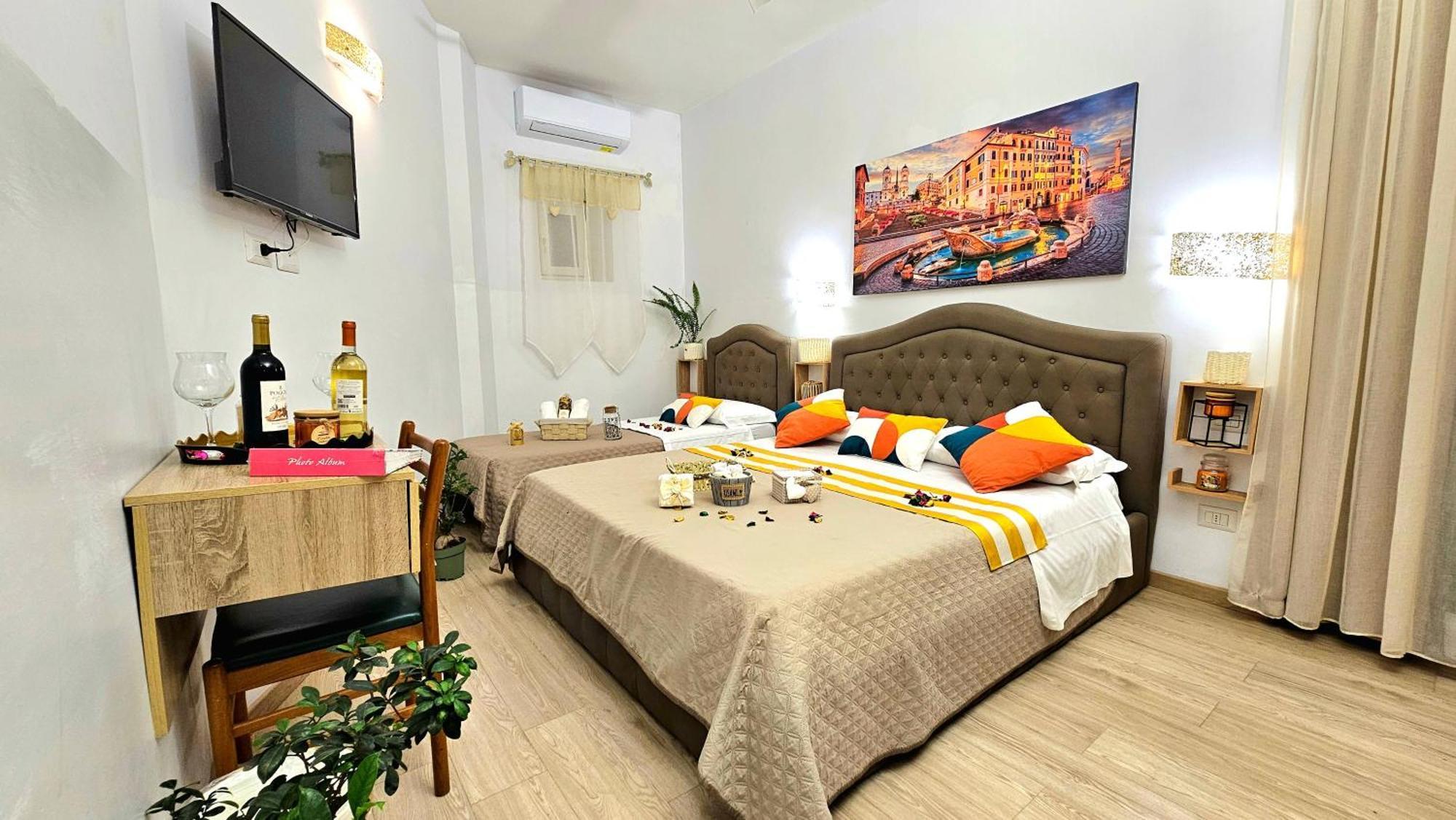 A Casa Simpatia Roma - Free Parking If You Book 4 Nights Bed & Breakfast ภายนอก รูปภาพ